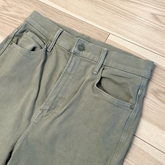 Mother Women’s High Waisted Smokin’ Double Ankle Denim Jeans - Picture 3 of 8